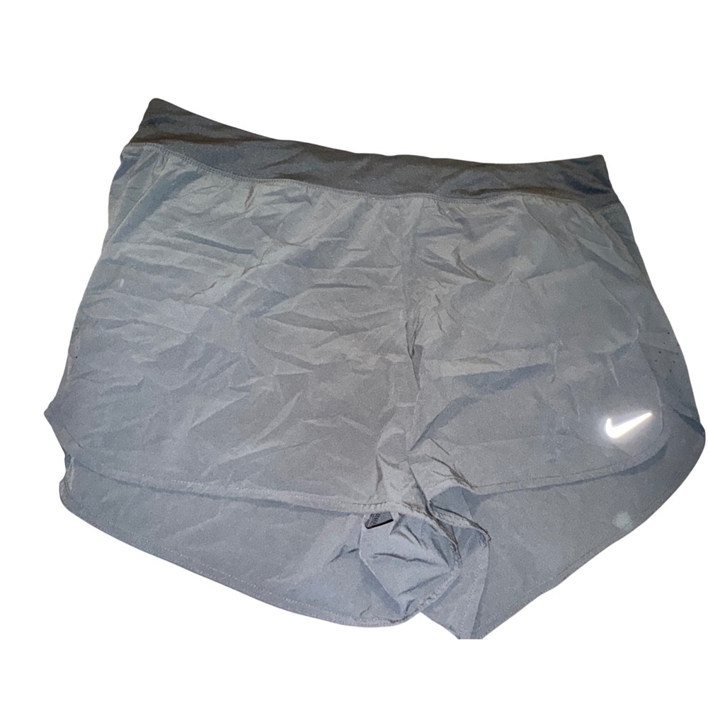 Nike Dri Fit Womens Running Shorts‎ Black 2x Athletic Gym Workout